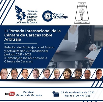 III Jornada Internacional de la Cámara de Caracas sobre Arbitraje